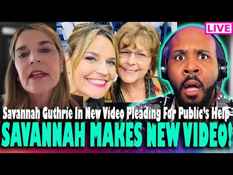 DEADLINE APPROACHES! Savannah Guthrie Makes NEW VIDEO Pleading Public For Finding Nancy Guthrie
