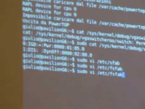 Linux Day 2014 a Pisa - Giulio Masetti Meno sprechi, più batteria