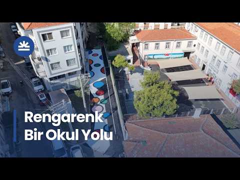 Konaklı Öğrencilere 'Renkli Yol' Sürprizi