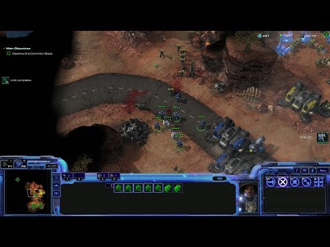 StarCraft 2 Co-op Campaign: Wings of Liberty Mission 2 - The Outlaws