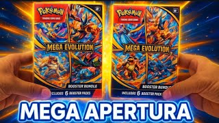 Mega Evolution 💥 2 booster bundles 💥 12 sobres 💥 cuantos hits? 