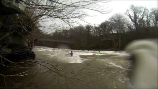 preview picture of video 'SDCC River Usk Kayaking - GoPro HD Hero 3'