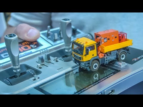 INSANE Micro Scale RC Trucks! Excavators! Tractor plowing!