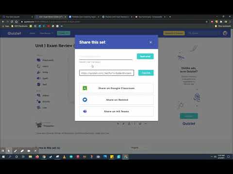 Unit Test Quizlet