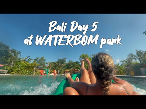 A fun day at Waterbom Park Bali & Shopping at the Discovery Mall #day5 #thingstodo #bali #balivlog 