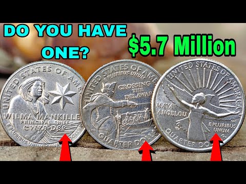 Most Valuable 2022 American Women Quarter Are worth A lot of Money - Rare Coins could make you Rich!