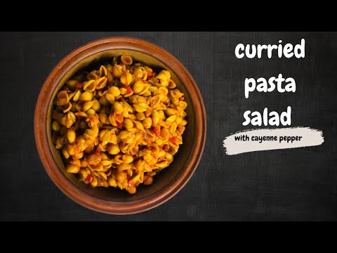 curried pasta salad (day9 SA lockdown)