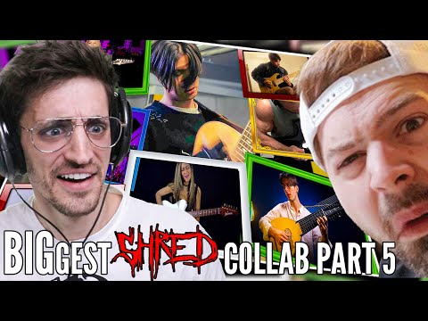 I was NOT prepared for *the biggest shred collab in the world 5*