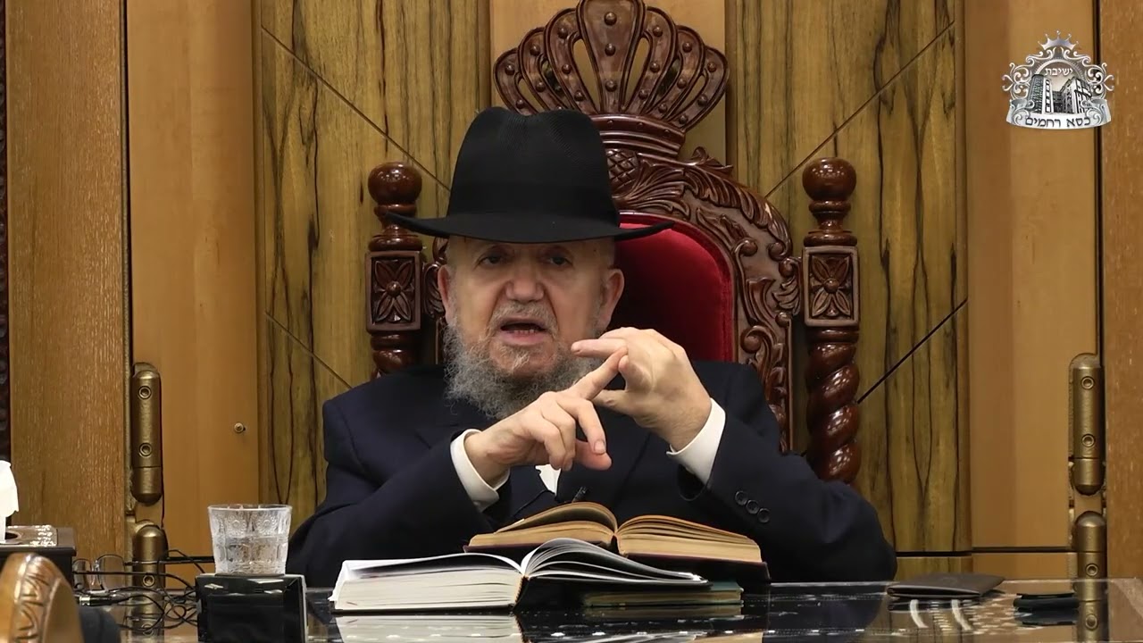 על כן יאמרו המושלים בואו חשבון | השידור השבועי ממרן זצוק"ל