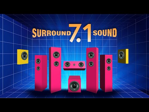 7.1 Surround Sound Test - 7.1 Dolby Atmos demo