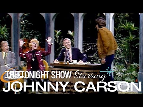 Lucille Ball Gets a Surprise Visit From Her Son, Desi Arnaz Jr. | Carson Tonight Show