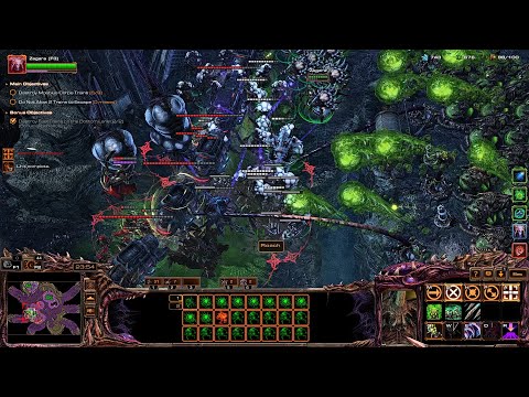 SC2 CXL Co-Op Oblivion Express  ▏  Zagara Custom Mutation GamePlay [Prestige : Mother of Constructs]