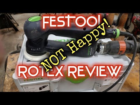 Festool RO 90 DX Rotex Sander Review for Woodturning