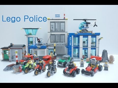 Lego Police Station Time Laspe & Thief's All Car (60042 - 60049) Build