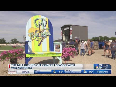 The Mill kicking off concert season with Walker Hayes