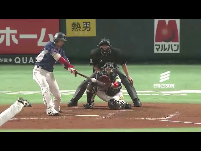 【5回表】ライオンズ・鬼崎 満塁のチャンスに巧打!! 2015/9/17 H-L