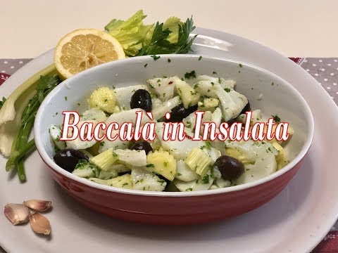Insalata di Baccalà - Ricetta Fresca e Leggera