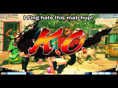 USF4 RageQuitMoar (Poison) vs RekkaU (Abel)