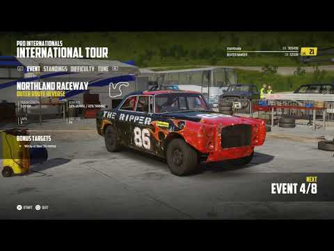 Wreckfest Pro Internationals International Tour