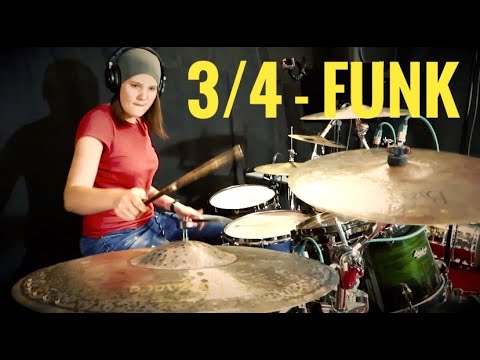 Sandra Schorer - "3/4-Funk" [Drumplayalong]