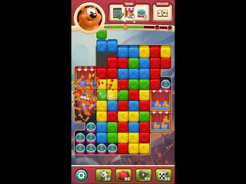 Toon Blast Level 7160 - NO BOOSTERS 🐻🐺🐱 | SKILLGAMING ✔️