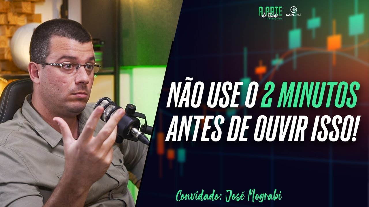 É preciso maturidade para operar o gráfico de 2 minutos