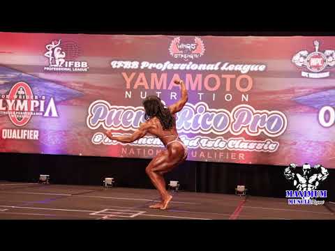 Women's Bodybuilding Posing Routines | 2019 Puerto Rico Pro
