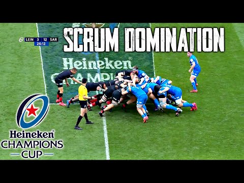 EURO 1/4F - Saracens DOMINATE Leinster Scrum over 80min