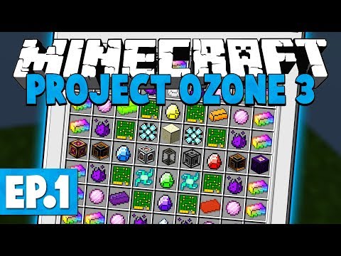 Gaming On Caffeine - Minecraft Project Ozone 3 | CHAOS PLANK? #1 [Modded Questing Skyblock]