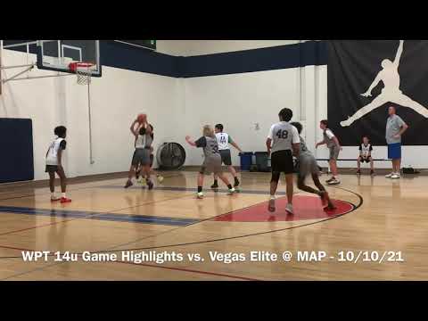 WolfPack Training 14u Game Highlights vs. Vegas Elite @ MAP - 10/10/21