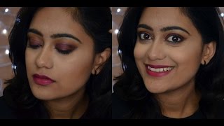 Image for video on Cranberry Smokey eyes | New Year/ New year's eve makeup look | TheNailz4fun by nailz4fun