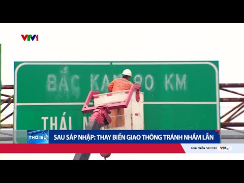 Sau sáp nhập, các địa phương đang rà soát và thay biển giao thông tránh nhầm lẫn