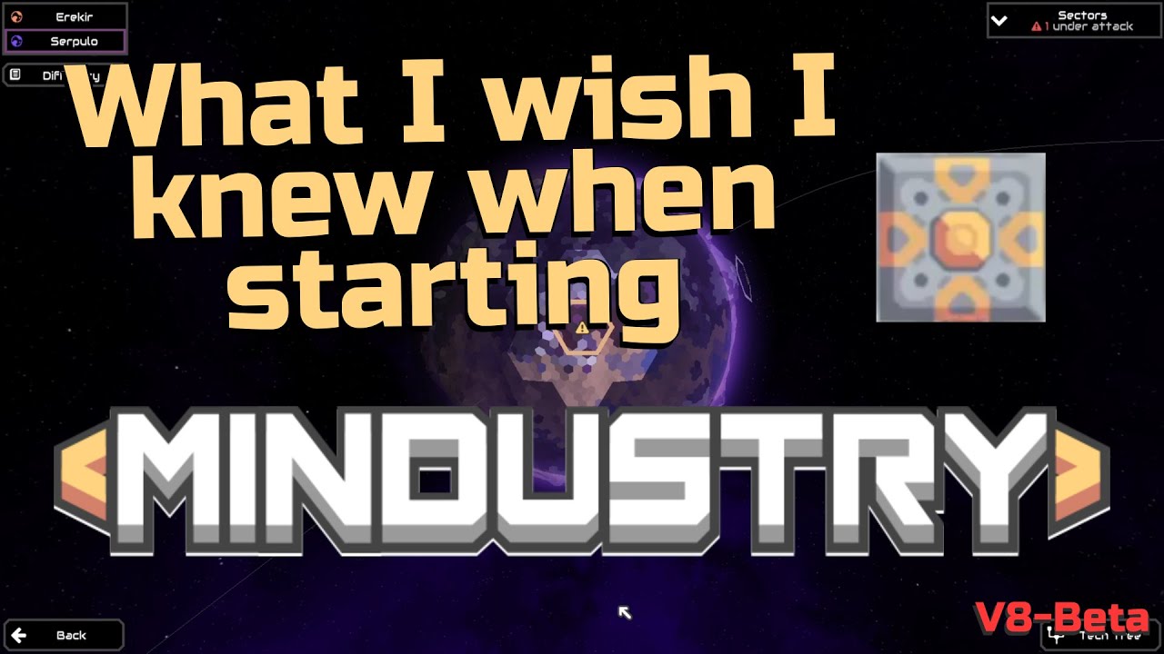 What I wish i new when starting Mindustry - Top 10