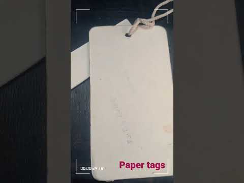 Garment Hang Tags