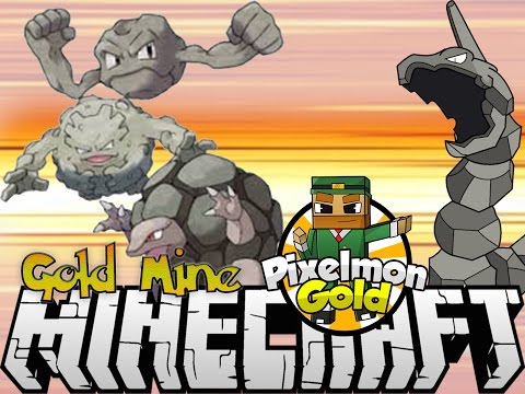 Minecraft Pixelmon Gold #71 'Gold Mining and Server Support'