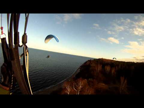 Paralotnia- klif Mechelinki "Paragliding"