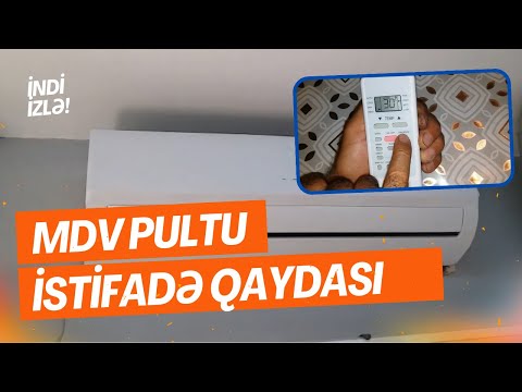 MDV R32 FREON kondisionerinin isti və soyuq rejiminə keçirilməsi / Kondisioner ustası 055 670 35 92