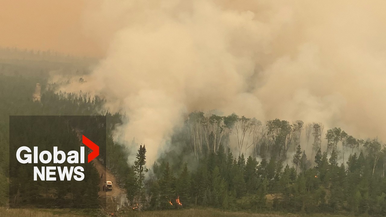 Video: BC issues full Clinton evacuation order as Pear Lake and Fraser Canyon fires burn out of control