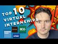 Top 10 Best FREE Virtual Internships Best Thing To Do If You Do Not Have An Internship Forage