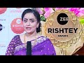 Veteran Actress Vaishnavi Macdonald S Special Apperance At Zee Rishtey Awards 2022