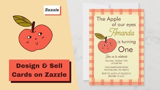 Make and Sell Custom Invitation Cards on Zazzle | Beginner Tutorial