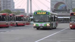 preview picture of video '【神戸市交通局】西神営業所869いすゞPJ-LV234L1＠西神中央駅('13/05)'