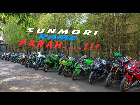 #73 SUNMORI GOKIL SARAPAN DI LOT9 #motovlogindonesia