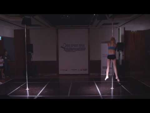 POLE SPORT OPEN CHAMPIONSHIP 2015 - Jelena Prunic 2nd place, female advanced category