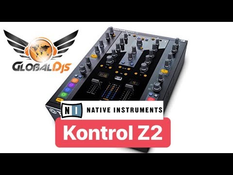 Apresentação Mixer Traktor Kontrol Z2 Native Instruments / Loja GLOBAL DJs