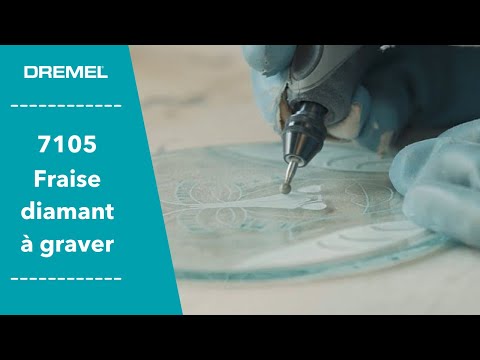 DREMEL Deimantinis taškinis antgalis D=4,4, 2 vnt. video
