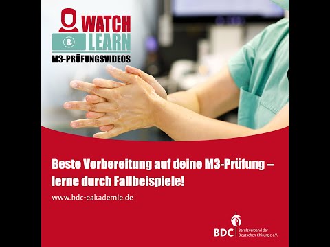 Zur Vorbereitung auf die M3-Prüfung - Videos zur Prüfungssituation