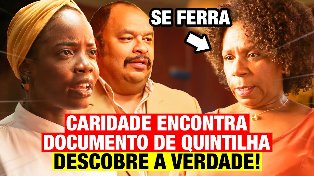 NO RANCHO FUNDO - CARIDADE ENCONTRA 1 DOCUMENTO DE QUINTILHA, DESCOBRE A VERDADE E FERRA COM A LADRA