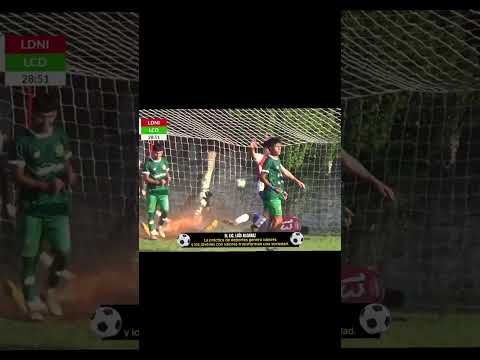 #gol Mauricio Agüero, convirtió el primer gol de la Liga Central de Deportes. Interligas sub 17.