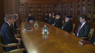 Վաշինգտոնի Սուրբ Գրքի թանգարանի պատվիրակությունը հյուրընկալվեց Մայր Աթոռում